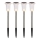 Globo - LOT 4x Éclairage solaire LED/0,06W/1,2V IP44