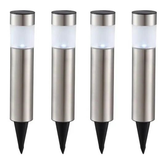 Globo - LOT 4x Lampe solaire LED/0,07W/3V IP44 600 mAh
