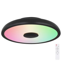 Globo - Luminaire salle de bain LED RGB avec haut-parleur RAFFY LED/18W/230V IP44 + Télécommande
