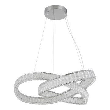 Globo - Lustre LED dimmable sur câble LED/110W/230V 2700-6000K Ø 78 cm + télécommande