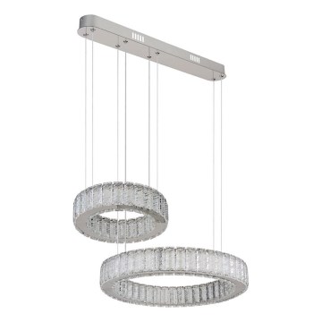 Globo - Lustre LED dimmable sur câble LED/80W/230V 2700-6000K + télécommande