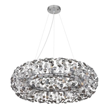 Globo - Lustre LED en cristal suspendu par câble 20xG9/3,5W/230V