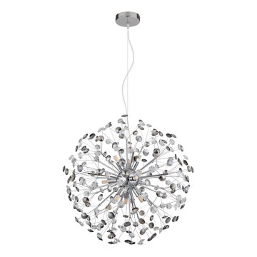 Globo - Lustre LED sur câble 9xG9/3,5W/230V chrome brillant