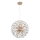 Globo - Lustre LED suspendu sur câble 8xG9/3,5W/230V Ø 40 cm doré