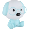Globo - Petite veilleuse rechargeable à intensité variable pour enfants LED/1W/5V 500 mAh bleu