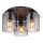 Globo - Plafonnier 3xE27/40W/230V d. 37 cm gris