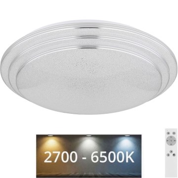 Globo - Plafonnier à intensité variable LED/18W/230V d. 40 cm 2700-6500K + télécommande