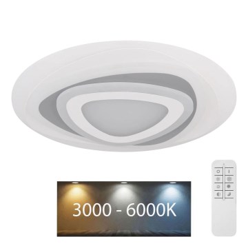 Globo - Plafonnier à intensité variable LED/46W/230V 3000-6000K + télécommande