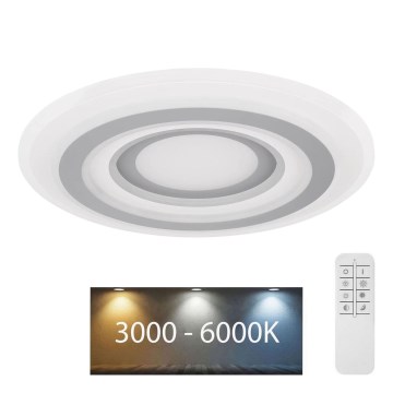 Globo - Plafonnier à intensité variable LED/46W/230V 3000-6000K + télécommande