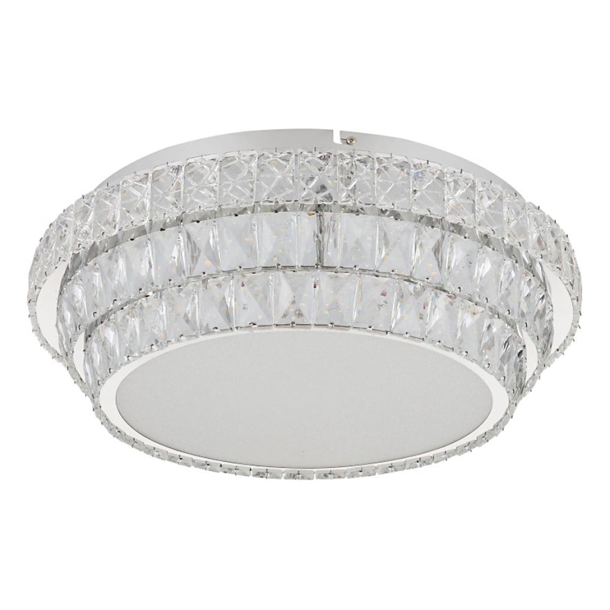 Globo - Plafonnier à intensité variable LED/48W/230V 2700-6000K d. 50 cm blanc + Télécommande