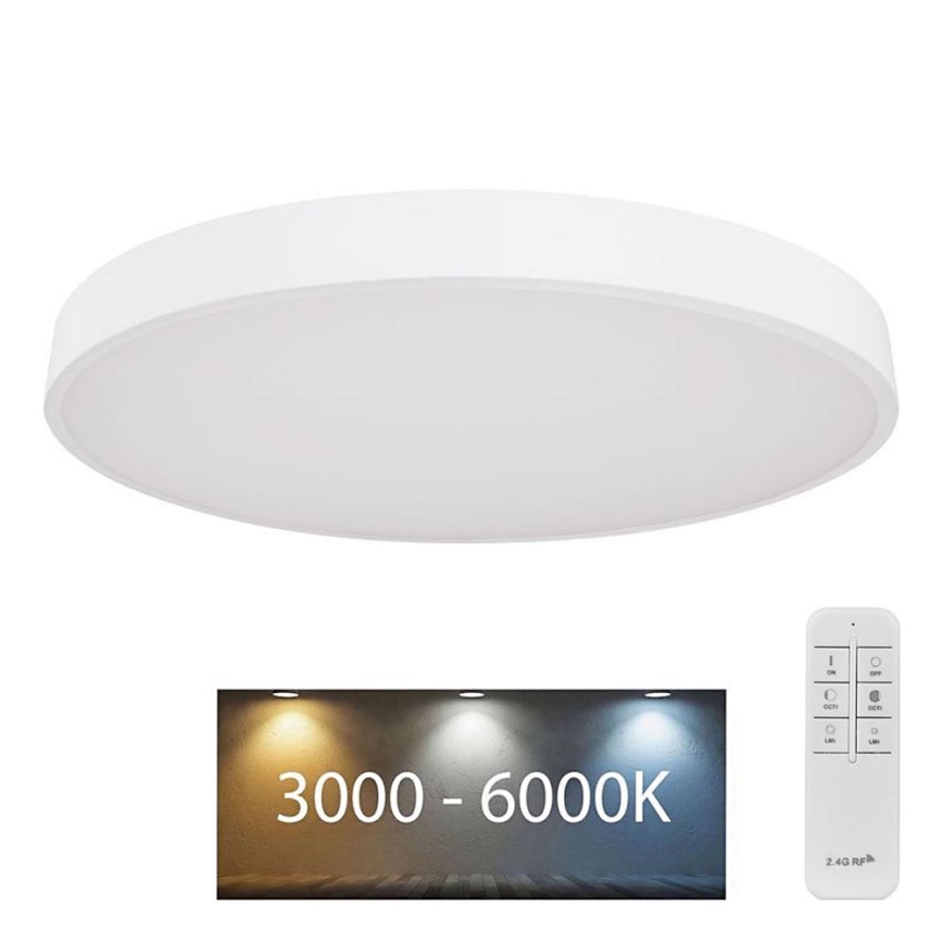 Globo - Plafonnier à intensité variable LED/48W/230V 3000-6000K + télécommande