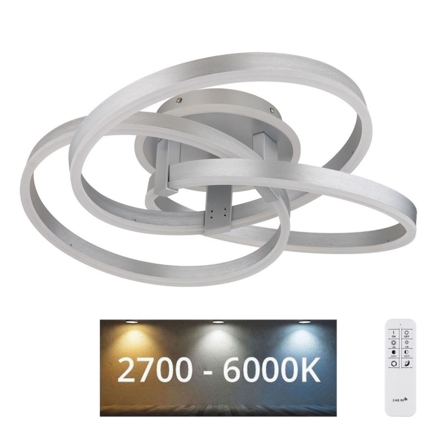 Globo - Plafonnier à intensité variable LED/56W/230V 2700 - 6000K + télécommande