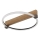 Globo - Plafonnier LED/15W/230V 3000K 41,4x38 cm beige