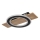 Globo - Plafonnier LED/18W/230V marron