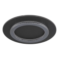 Globo - Plafonnier LED 24W/230V 3000/4000/6500K Ø 35 cm anthracite