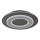 Globo - Plafonnier LED/24W/230V 3000K d. 32 cm anthracite