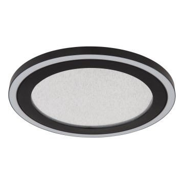 Globo - Plafonnier LED/24W/230V 4000K d. 34 cm noir