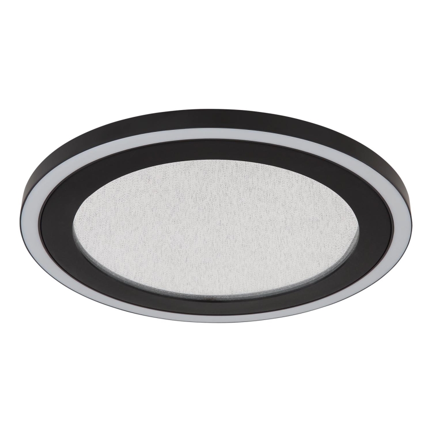 Globo - Plafonnier LED/24W/230V 4000K d. 34 cm noir