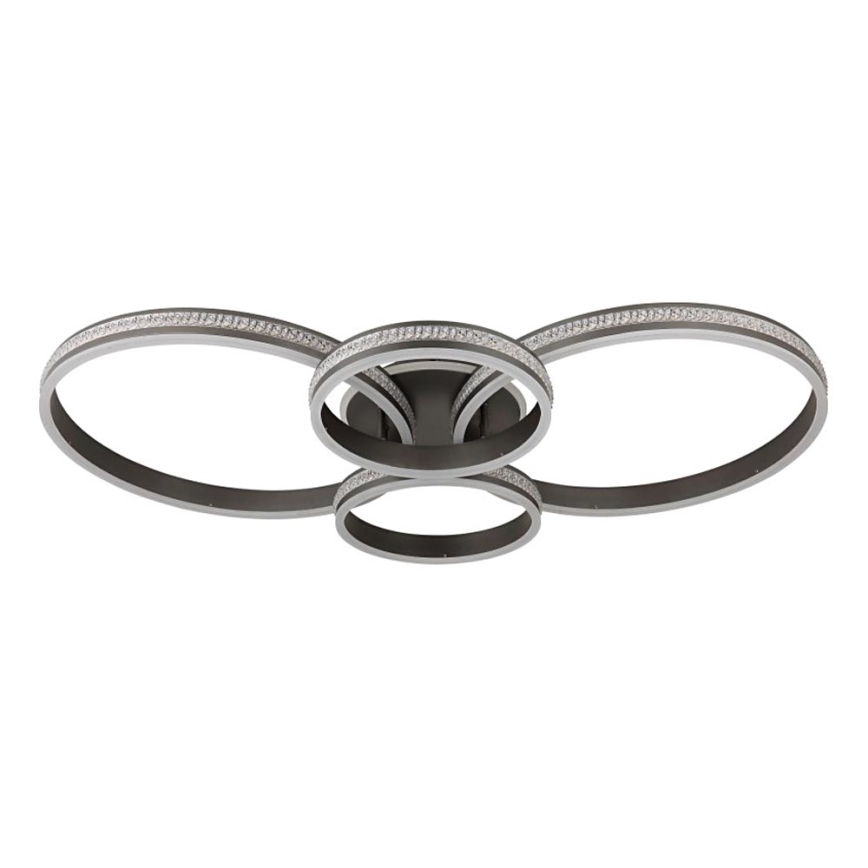 Globo - Plafonnier LED/39W/230V 2700/4500/6500K 106x60 cm anthracite