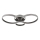 Globo - Plafonnier LED/39W/230V 2700/4500/6500K 106x60 cm anthracite