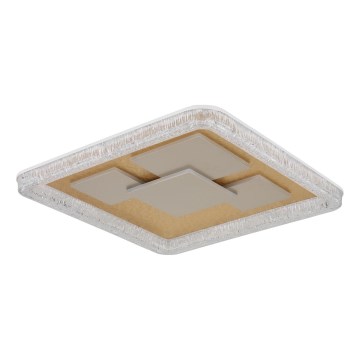 Globo - Plafonnier LED/40W/230V 3000K 48,8x48,8 cm doré
