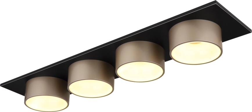 Globo - Plafonnier LED 40W/230V 3000K 86x20 cm beige