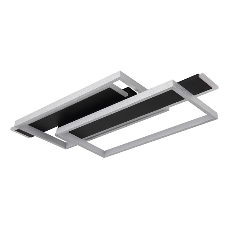 Globo - Plafonnier LED/40W/230V 62x27 cm chrome mat/noir
