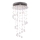 Globo - Plafonnier LED 4xGU10/5W/230V