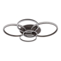 Globo - Plafonnier LED/70W/230V 3000K 88x110 cm anthracite