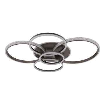 Globo - Plafonnier LED/70W/230V 3000K 88x110 cm anthracite