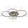 Globo - Plafonnier LED/70W/230V 3000K 88x110 cm beige