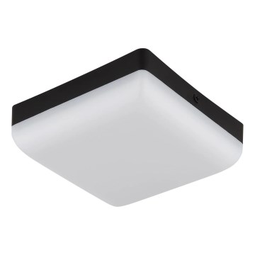 Globo - Plafonnier LED/8W/230V 4000K 12x12 cm noir