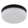 Globo - Plafonnier LED/8W/230V 4000K d. 12 cm noir
