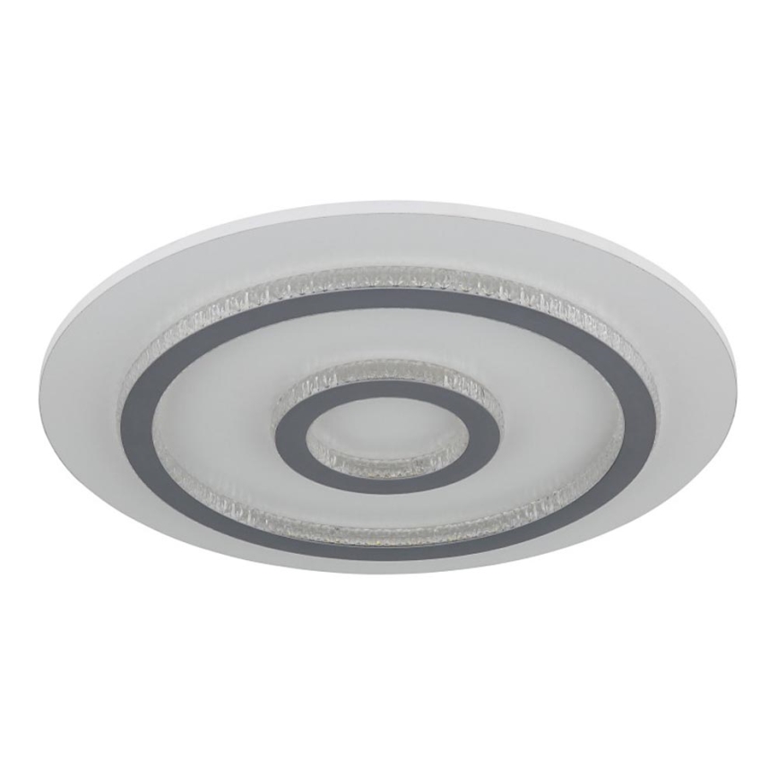 Globo - Plafonnier LED dimmable 40W/230V 3000-6500K Ø 45 cm blanc + télécommande