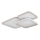 Globo - Plafonnier LED dimmable 55W/230V 2700-6000K 65x45,5 cm + télécommande