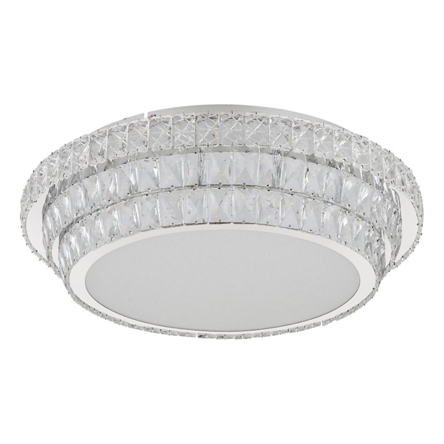 Globo - Plafonnier LED dimmable 58W/230V 2700-6000K Ø 60 cm blanc + télécommande