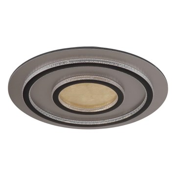 Globo - Plafonnier LED dimmable 60W/230V 3000-6500K Ø 55 cm noir + télécommande