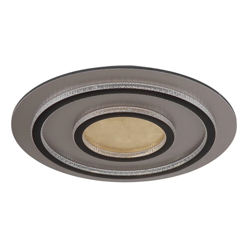 Globo - Plafonnier LED dimmable 60W/230V 3000-6500K Ø 55 cm noir + télécommande