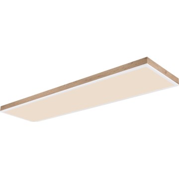 Globo - Plafonnier LED dimmable LED/36W/230V 2700-6500K marron/blanc + télécommande