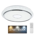 Globo - Plafonnier LED dimmable LED/40W/230V 2700-6500K + télécommande