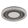 Globo - Plafonnier LED dimmable LED/48W/230V 2700-6000K Ø 48 cm anthracite + télécommande
