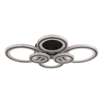 Globo - Plafonnier LED dimmable LED/60W/230V 2700-6000K 56x78 cm anthracite + télécommande