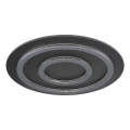 Globo - Plafonnier LED dimmable LED/60W/230V 3000-6500K Ø 55 cm anthracite + télécommande