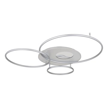 Globo - Plafonnier LED dimmable LED/70W/230V 2700-6500K chrome mat + télécommande
