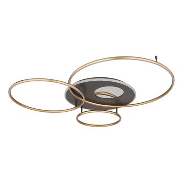 Globo - Plafonnier LED dimmable LED/70W/230V 2700-6500K doré + télécommande