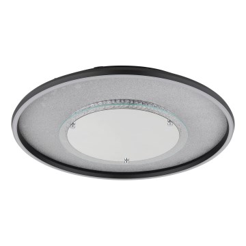Globo - Plafonnier LED LED/40W/230V 3000/4000/6000K Ø 51,5 cm noir