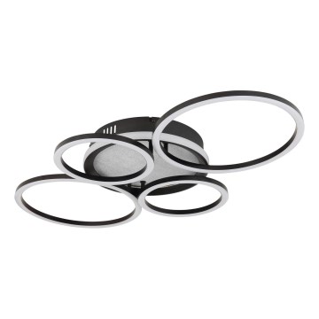 Globo - Plafonnier LED LED/40W/230V 4000K 72x52 cm noir