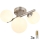 Globo - Plafonnier LED RIHA 3xG9/3,5W/230V chrome mat