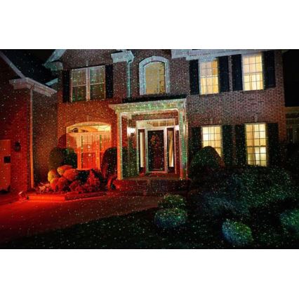 Globo - Projecteur laser LED LED/10W/230V IP65 + télécommande