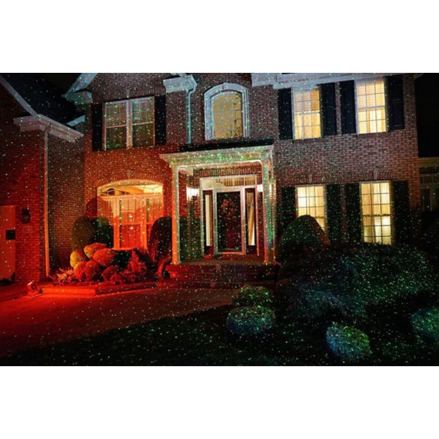 Globo - Projecteur laser LED LED/10W/230V IP65 + télécommande